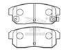 Quality Silent Brake Pads For Toyota Prado 120 Series wholesale