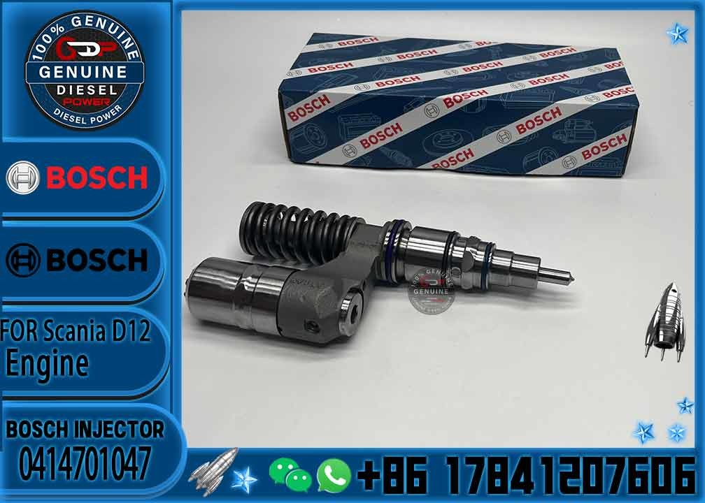 Hot sale DJS Diesel engine Auto Parts Fuel Nozzle Unit Injector 0414701047 1920420 For Scania UIS/PDE Industrial BB ZP S