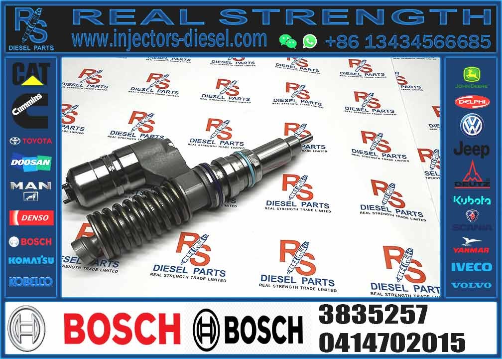 Original Diesel Engine Fuel Injector 0414702024 Fuel injector Assembly 3835257 0414702015