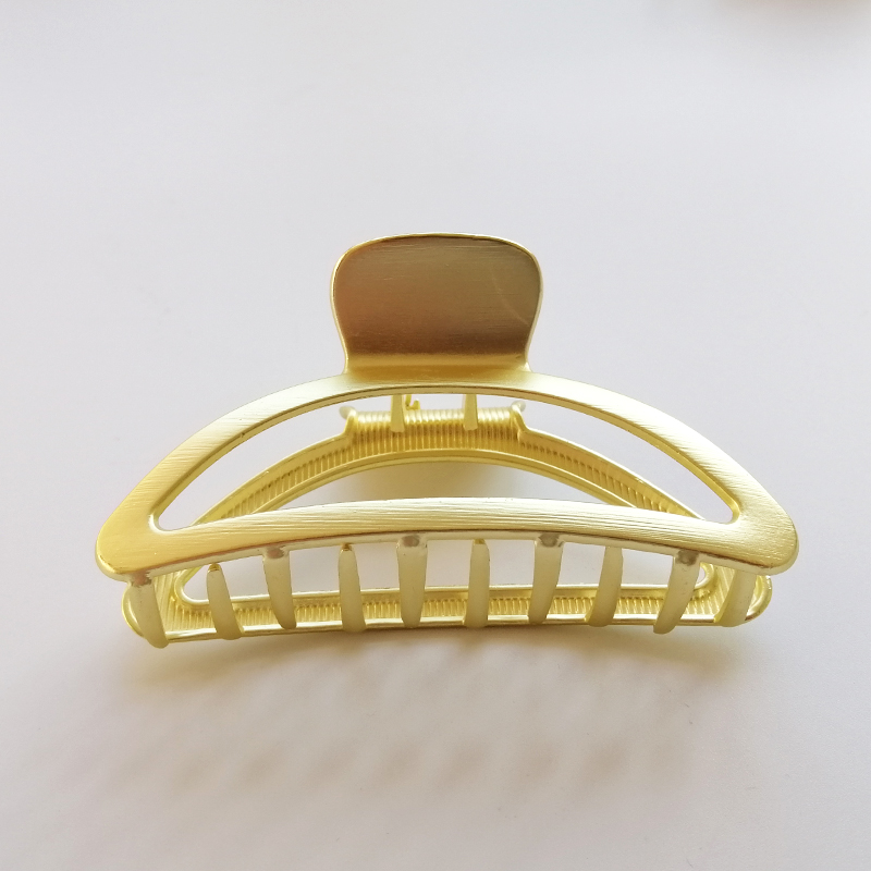 9cm 4 Inch Cute Claw Clips For Long Hair Korean Large Gold Big Any Hairstyles
