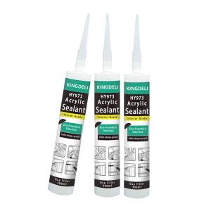 Quality Transparent Acrylic Silicone Sealant Mildew Resistant For Outdoor wholesale