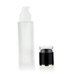 Frosted Empty Container Bottle Packaging Cosmetic Glass Bottle Set For Face