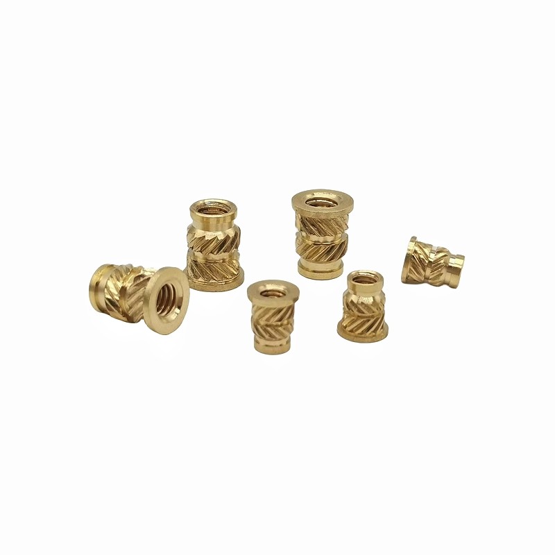 Double Twill Copper Nut Copper Insert Copper Flower Mother Hot Melt Injection Nut Copper Insert Nut