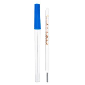 Quality 42c Prism Glass Thermometer Oral , 32C Thermometer Glass Mercury wholesale