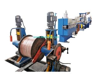 Quality 50mm2 PE PVC Jacket Wire Extrusion Machine 200M/Min wholesale