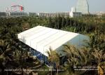 25x30m Aluminum Frame White PVC Party Tent For 600 People SGS TUV CFM IFAI