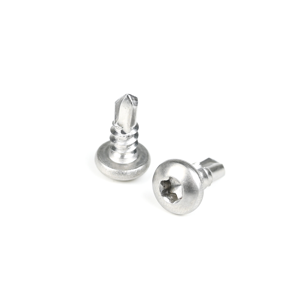 Superior SUS410 Stainless Steel 4.8x13mm Pan Head Self Drilling Screw Torx Head Screws
