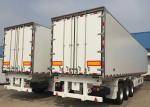 Freezing Fresh Cargos Delivery Refrigerated Truck Trailer 40ft GRP Sandwich