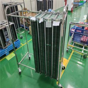Quality Antistatic PCB Plates ESD Stainless Steel Trolley Turnover ESD Cart wholesale