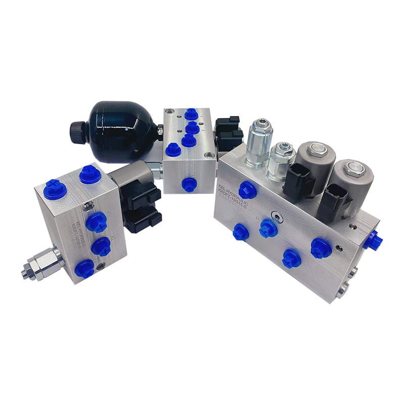 OEM Solenoid Excavator Pilot Valve Hydraulic Pilot Oil Supply Manifolds For Large Manufacturing