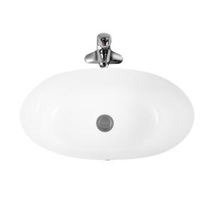 Quality ARROW AP4011 Oval Under Counter Wash Basin White Ceramic Material wholesale