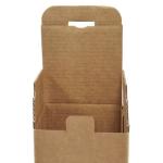 3 Layer Corrugated Paper Packaging Box Elongated Shape Customized Pattern