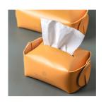 PU Leather Sun Visor Napkin Holder CNAS 8.86x4.33x0.79 Inches