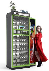 Quality QR Code Potted Flowers Smart Bouquet Vending Machine 20-40 KU wholesale