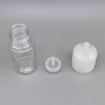 30ml PET Plastic Packaging Empty Plastic Cap Liquid Oil Squeeze Dropper Bottle