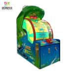 Indoor electronic prize and lottery machines+big bass wheel redemption ticket
