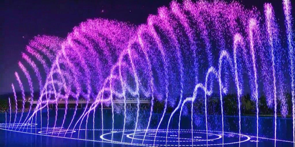 3D Swing Spray Digital Nozzle Big Lake Water Fountain Technical Support