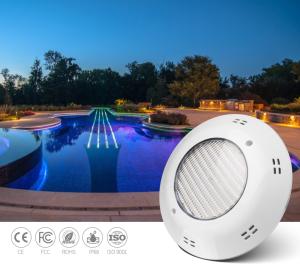 Quality PC Cover Wall Mounted Fiberglass Pool Lights 18W 6500K wholesale