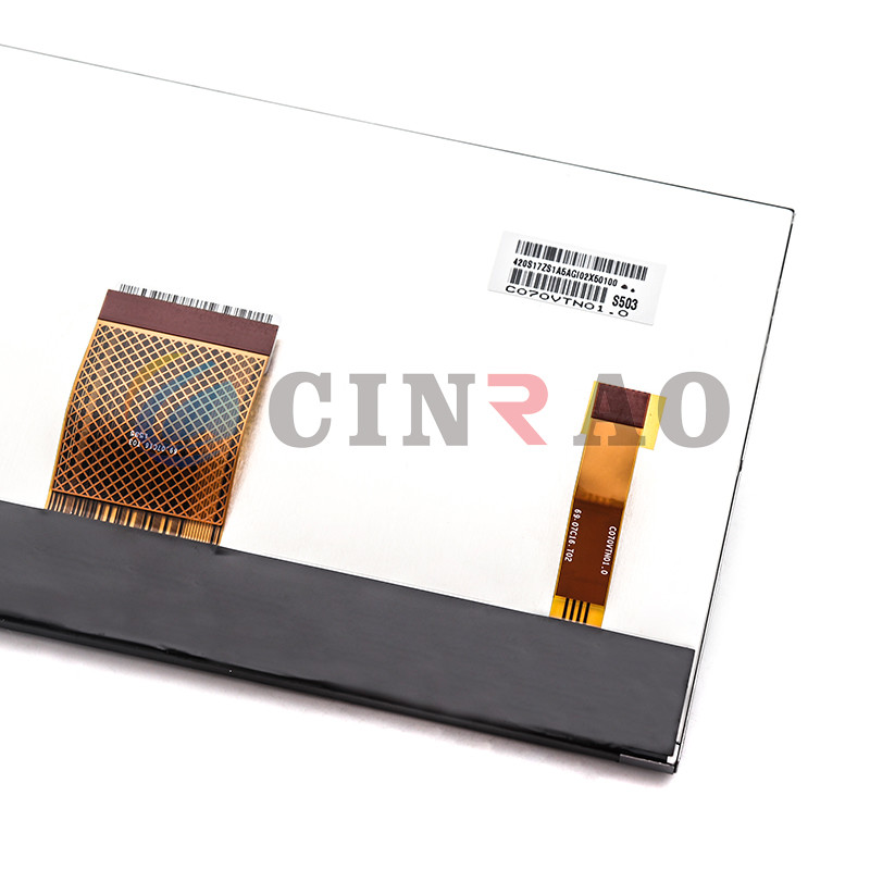 Rigid 7'' TFT LCD Screen Panel AUO C070VTN01.0 Car LCD Module