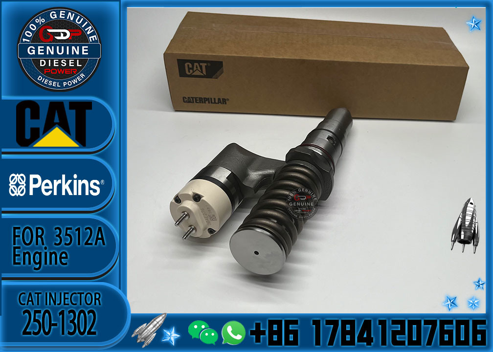 Common rail injector fuel injecto 250-1311 392-0204 250-1302 392-0224 for 3512B Excavator 3512C 3516B 3516C