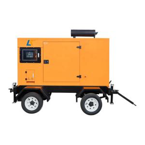 Quality Trailer Power Diesel Generator Set 16KW / 20KVA wholesale