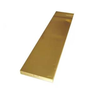 Quality Industrial Brass Sheet Plate ASTM Standard 8mm 10mm Thickness wholesale