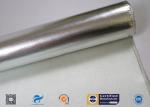 Aluminum Coated Fiberglass Fabric For Fireproof 260 ℃ High Temperature