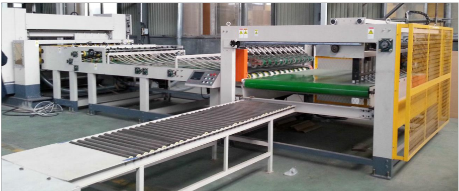 2 Ply Corrugated Cardboard Production Line F Flute Electrical Heating Single Facer