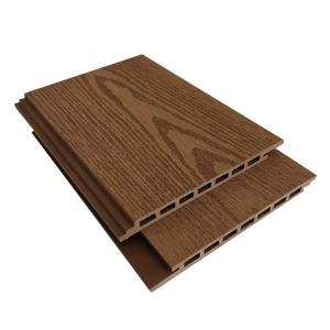 Quality 117 X 14MM Graphic WPC Wall Panel Wpc Outdoor Wall Cladding wholesale