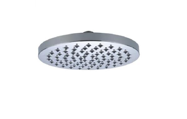 ZYD309 Diameter 200mm Round Shape Abs Chrome Plated Bathroom Rainfall Overhead