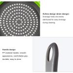 1400ML high quality Kitchen Foldable TPR Strainers Collapsible Colanders with