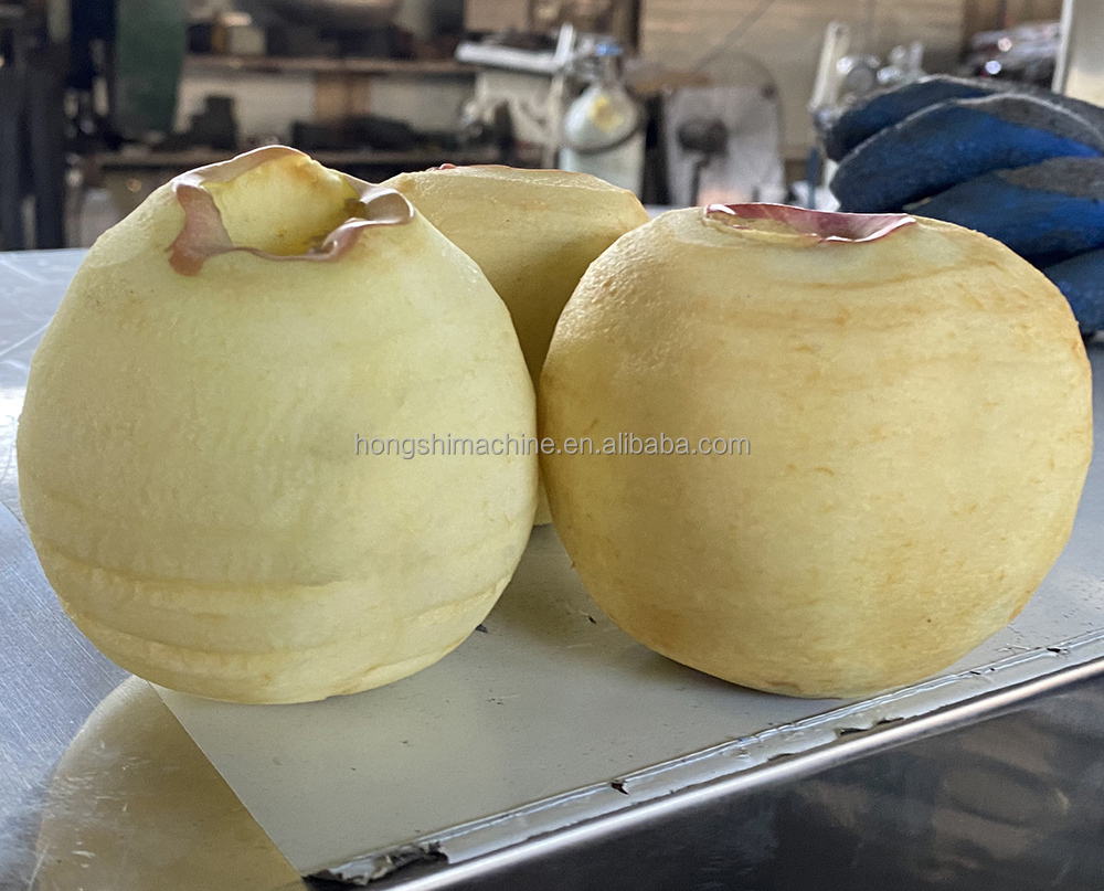 Apple peeling slicing cutting machine/Apple peel and core machine/Apple core slicer peeler cutter machine