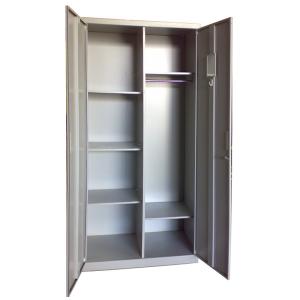 Quality Swing Door Steel Cupboard 1850*900*450 Light Grey RAL7035 Knock Down Metal Combination Storage Cupboard wholesale