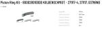 Piston Ring Kit Original KS 800028010000 KOLBENSCHMIDT 271117-4 271117 03798N0