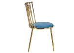 Libraries Stainless Steel Leather And Steel Dining Chairs