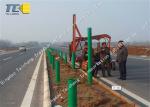 Wave Metal Road Safety Barriers Bridge Guardrail For High Speed Highways
