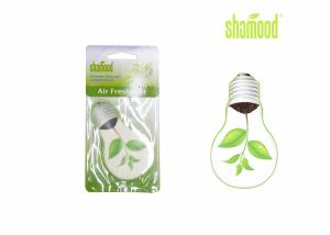 Quality Promotional Hanging Novel Bulb Thick Paper Air Freshener For Vehicles &amp; Home wholesale