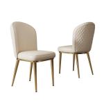 Stainless Steel Luxury Dining Chair Banquette Seating OEM ODM