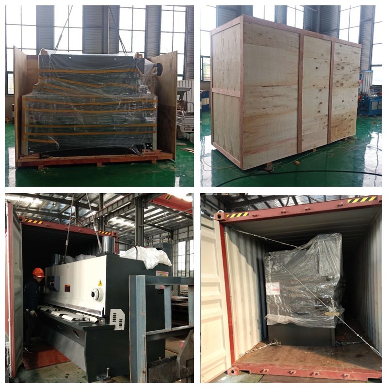CNC Hydraulic Swing Shearing Machine With E21S Controller