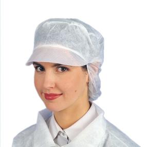 Quality Professional Disposable Head Cap For Food Processing 100pcs / Bag wholesale