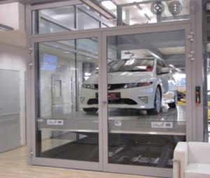 Quality Hairline Stainless Steel Car Elevator Lift 5000KG VVVF Lift wholesale