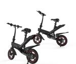 12 Inch Travel Electric Pedal Bike Lithium Battery Powered 100 * 45 * 73CM