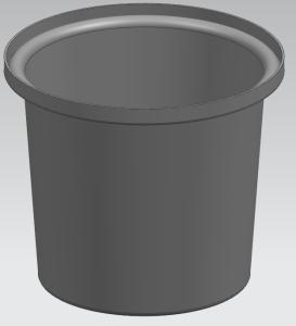 Quality 70L Bucket Mould 18 Gallon High Hardness Non Toxic wholesale