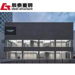 Large Span Steel Structure Car Showroom Construction Lightweight