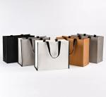 Custom Color White Heavy Capacity Size Luxury Gift Blank Package Handle Paper