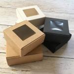 Square Transparent Craft Paper Accessory White Card Present Gift Direct and Hot