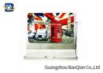 PET Fridge Lenticular Magnet Souvenir 4 Color 3D UV Printing 0.45mm Thickness