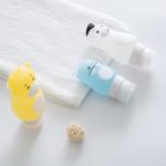 Sets of Cartoon Split Charging Silicone Travel Bottle Cosmetics Storage