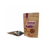 Gravure print doypack printed aluminium foil Kraft paper 16oz coffee bag with