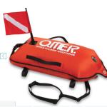 Custom 50*40*35m Open Water Swim Safety Buoy Nylon PVC Material